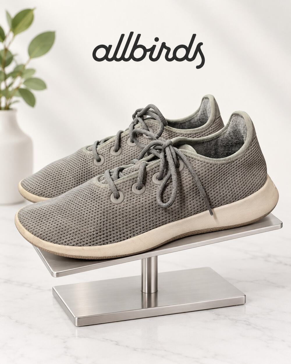 Allbirds Men’s Tree Runner Grey Sneakers Size 13